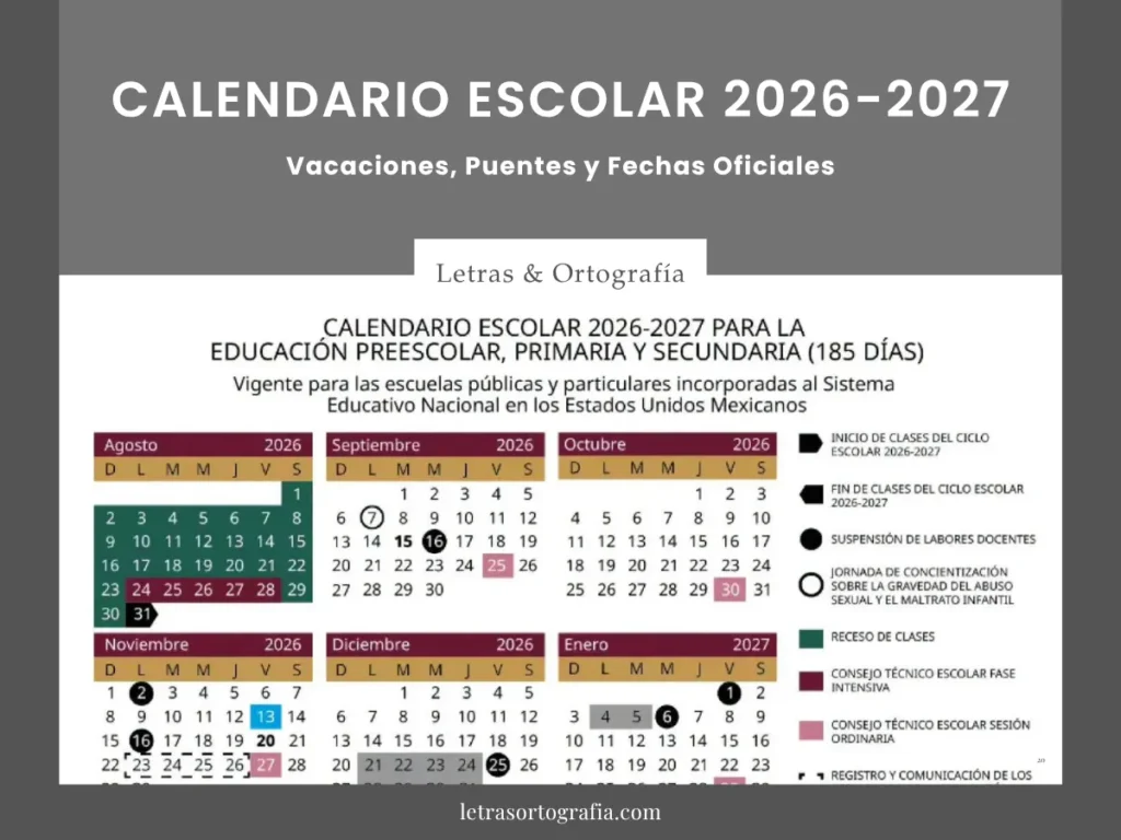 Calendario Escolar SEP 2026-2027 Oficial 111 Calendario Escolar SEP 2026-2027 Oficial