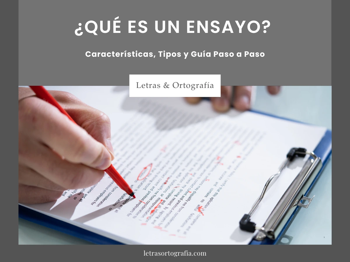 Qué es un ensayo